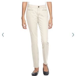 SO Skinny Uniform Pants size 0 beige khaki work pants